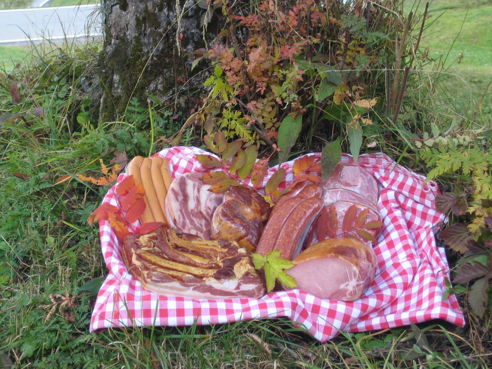 Metzgereiverkaufstheke, Spezialitäten-Metzg Splügen, Strub Orlando