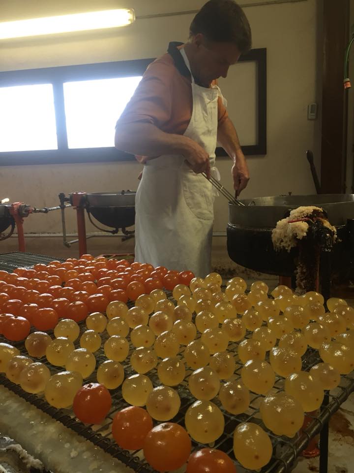 Fabrique fruits confits artisanaux de Provence Vaucluse