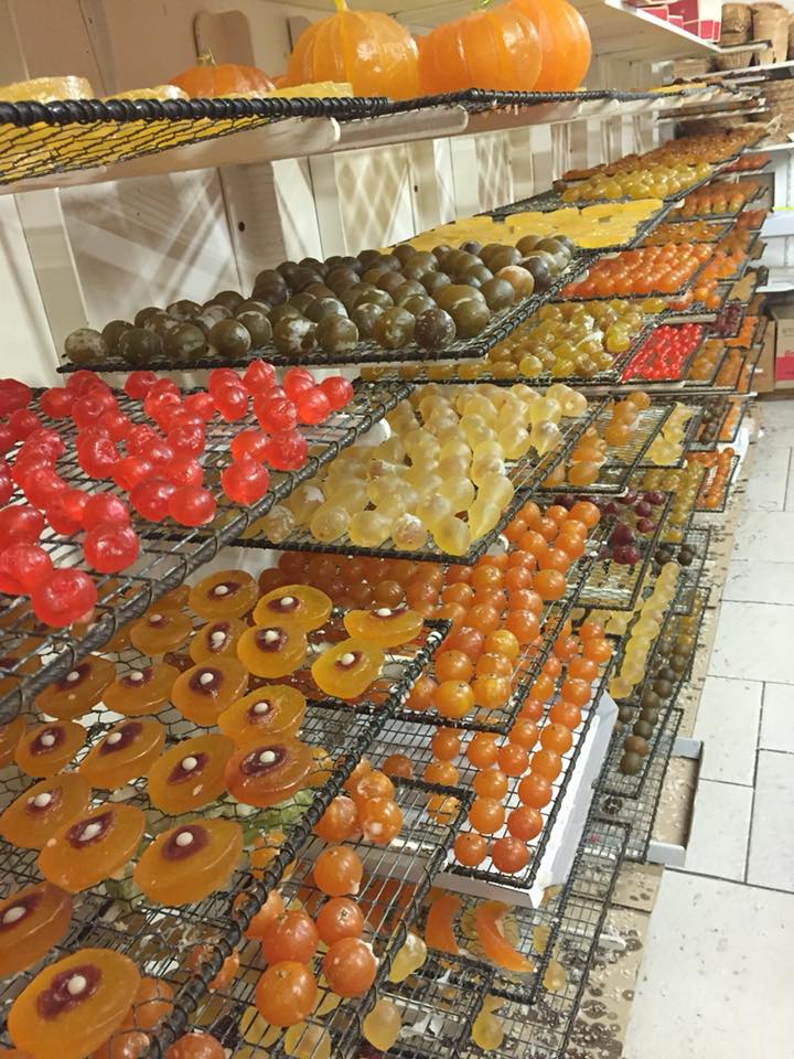 Fabrique fruits confits artisanaux de Provence Vaucluse