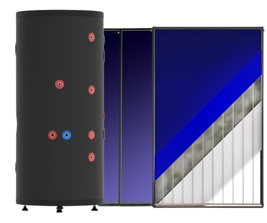 Chauffe-eau et panneaux solaires thermiques