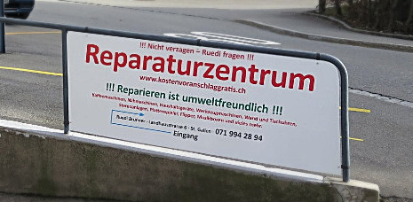 Günstige Reparaturen in Flawil und St. Gallen