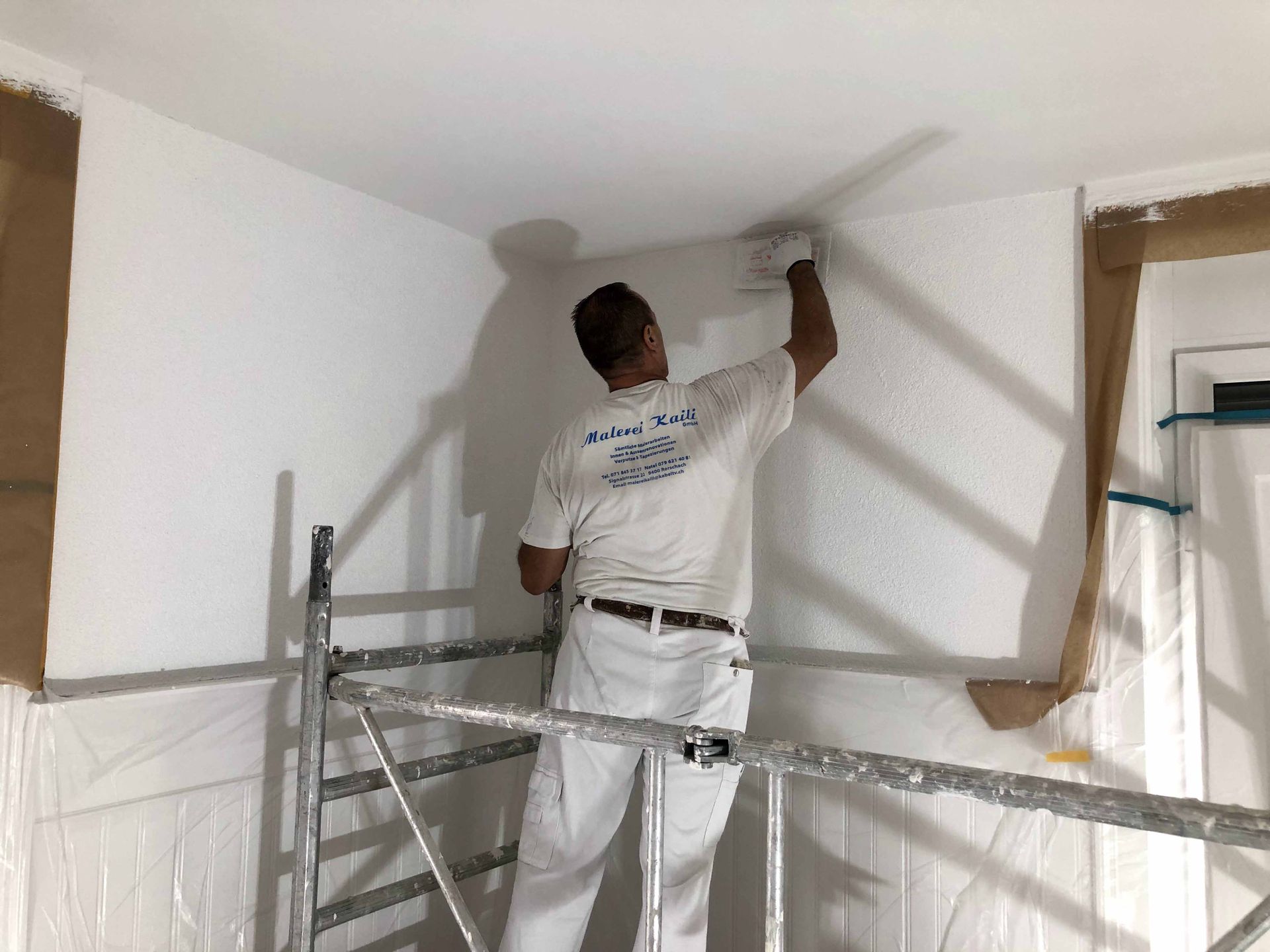 Gipserarbeiten im Prozess Goldbach