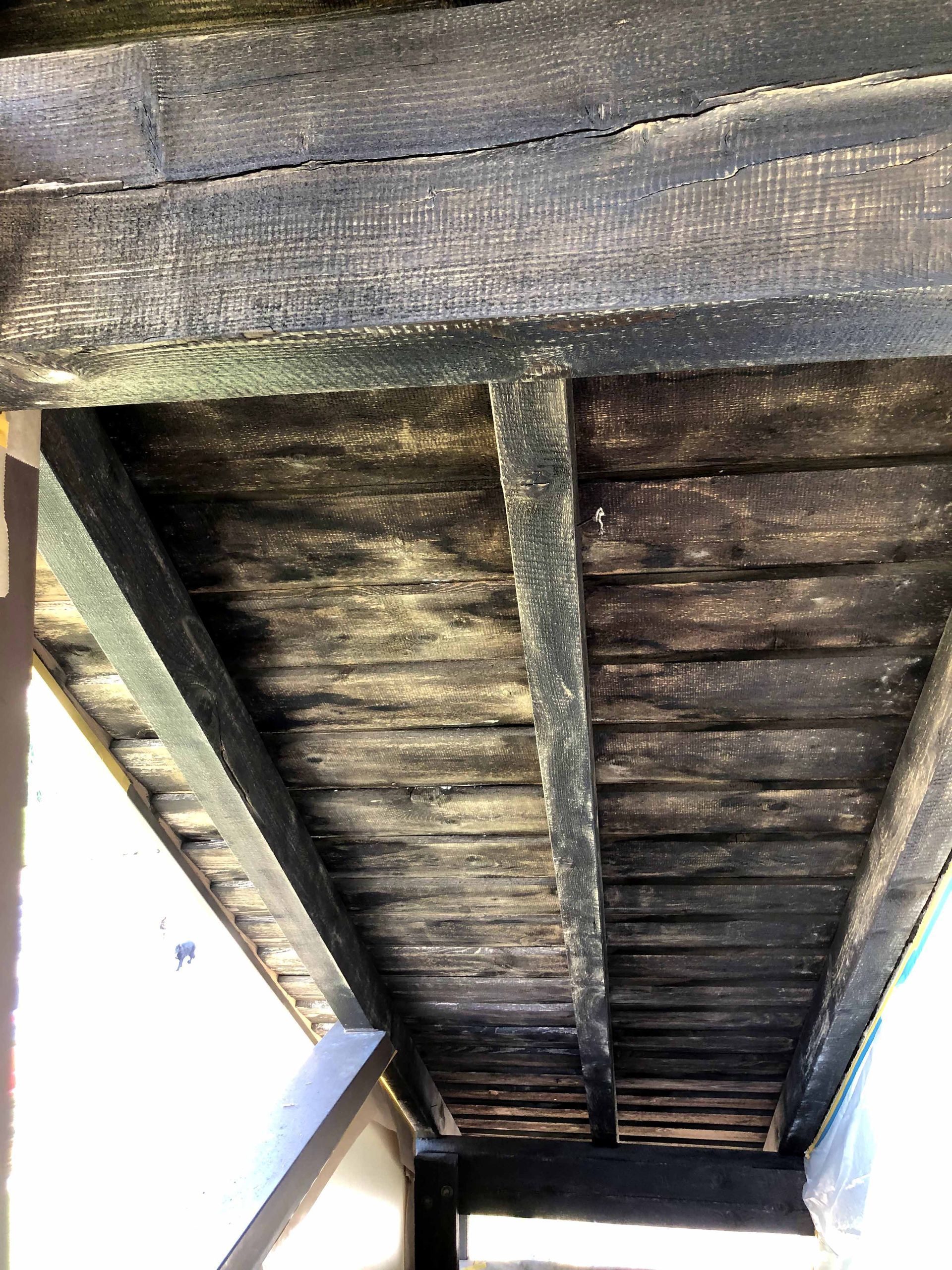 Unterseite vorher Horn