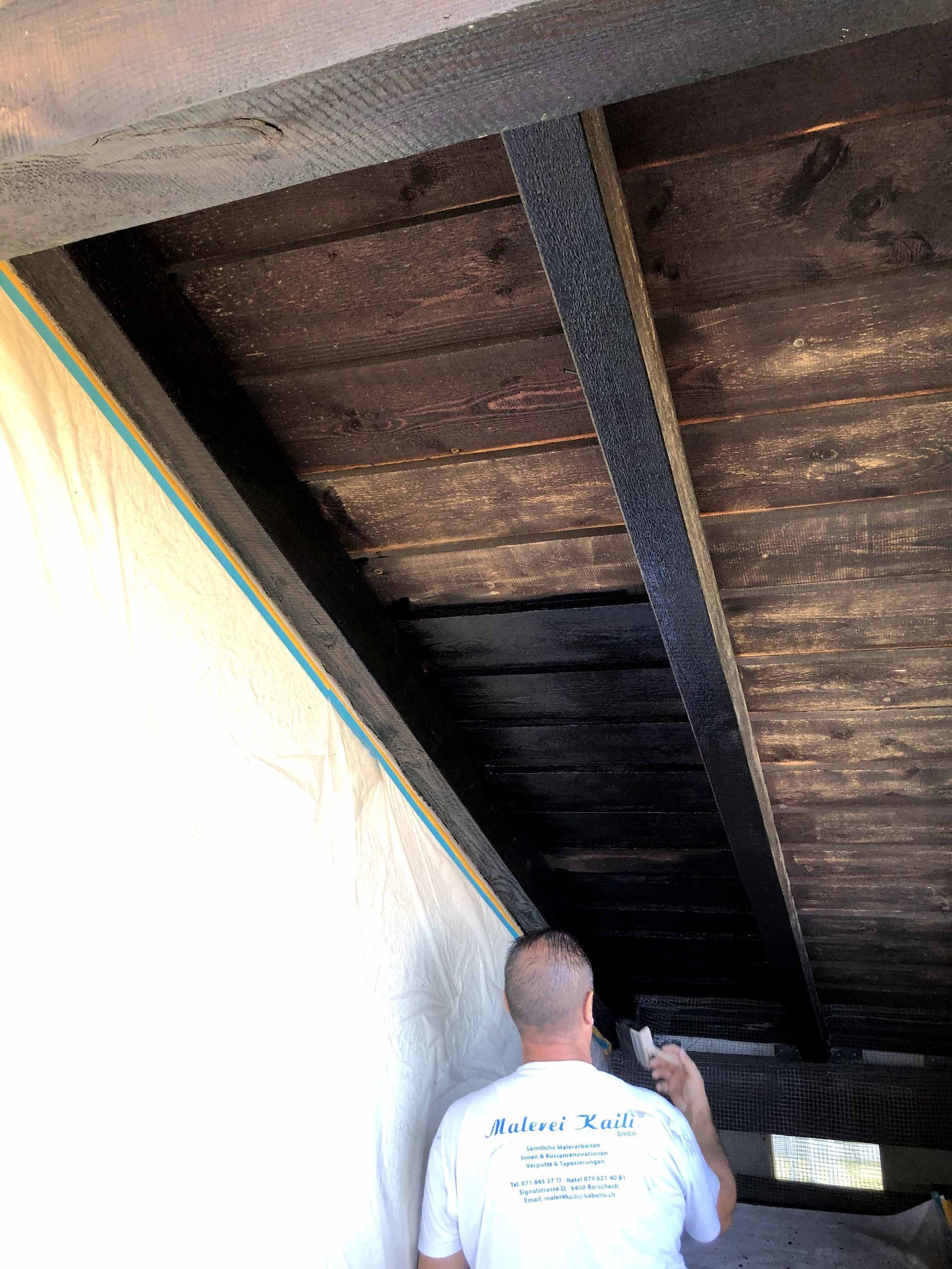 Unterseite vorher Horn