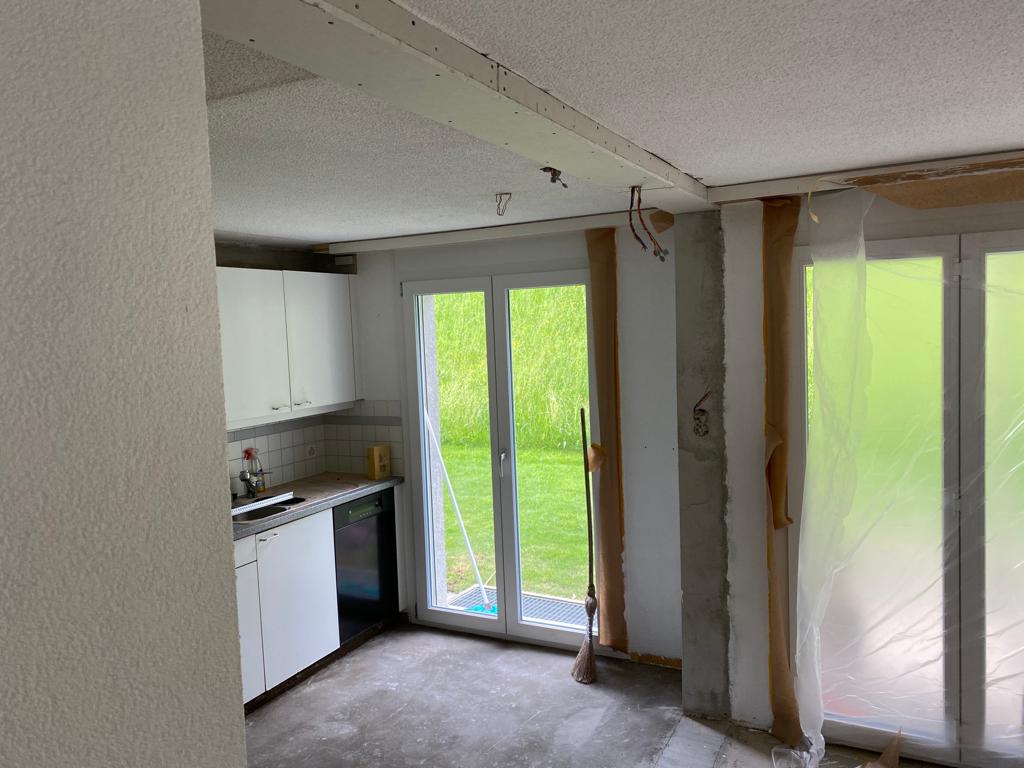 Verkleidung vorher Lutzenberg