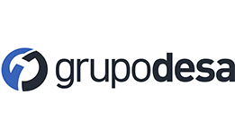 El logotipo de grupodesa está sobre un fondo blanco.