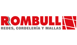 The logo for rombull redes , cordeleria y mallas