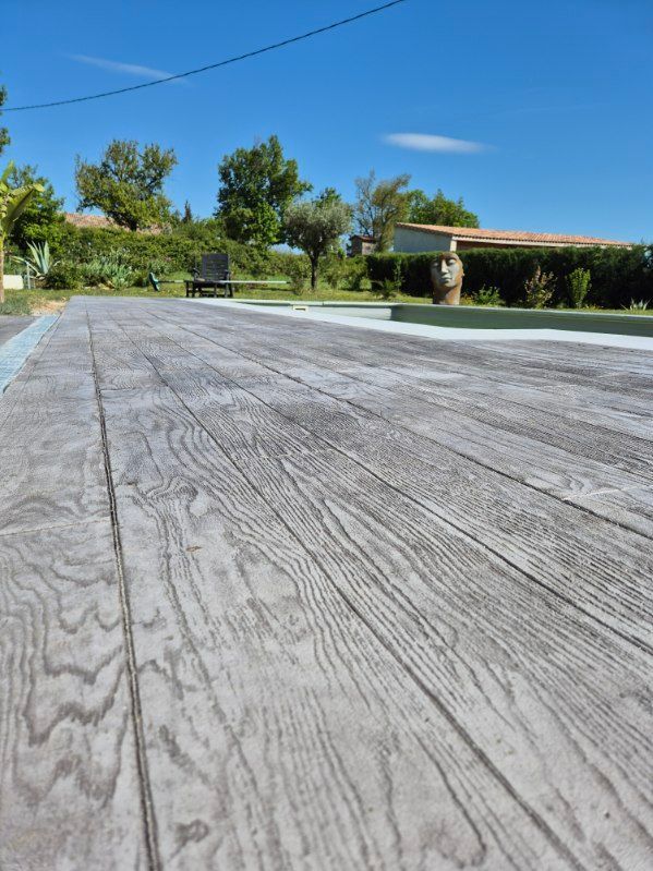 Terrasse en lame de bois