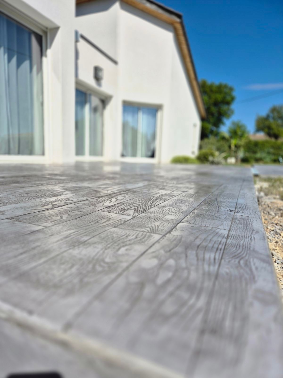 Terrasse extérieur en bois