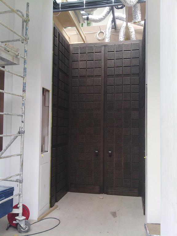 Porte imitation bronze