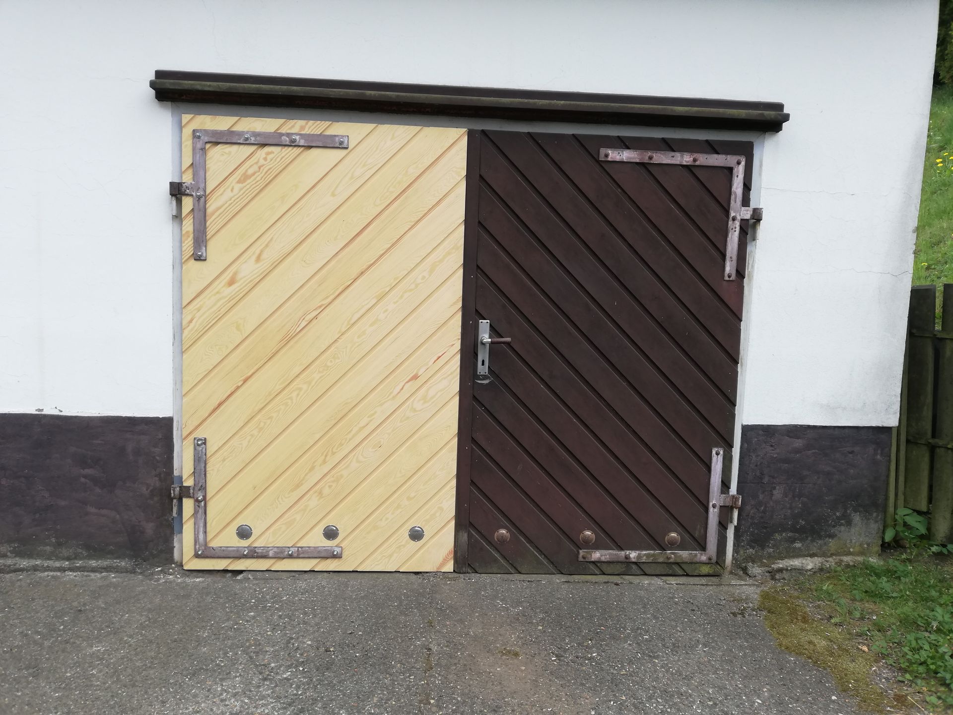 Garagentor - Erneuerung des Torflügels