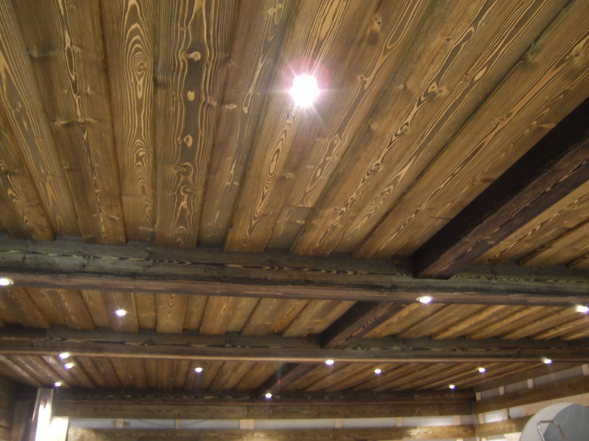 Gaststätte Steinerner Tisch Deckenverkleidung 1