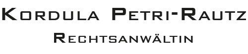 Rechtsanwältin Kordula Petri-Rautz | Heilbad Heiligenstadt | Logo