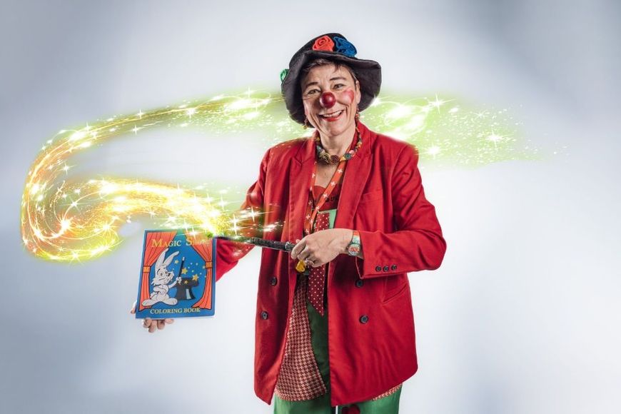 Clownin von der Gigeli GmbH