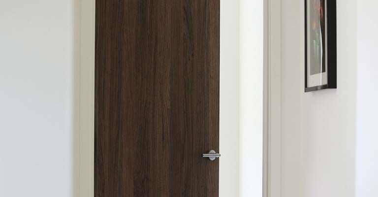 Zoom sur une porte d'intérieur