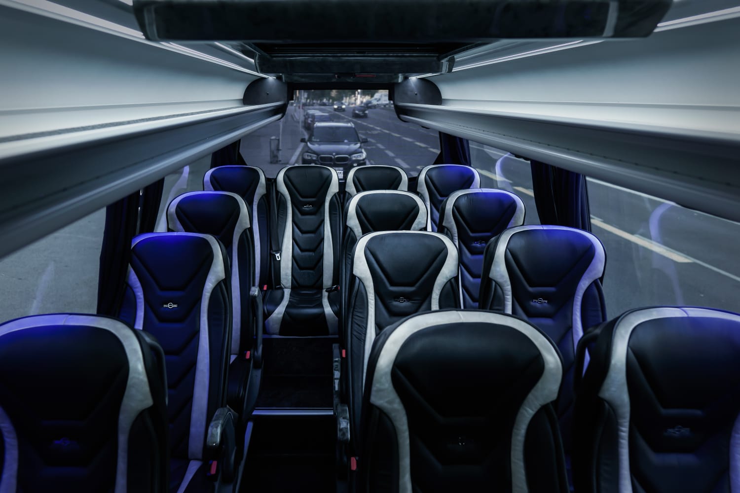 Minibus : intérieur