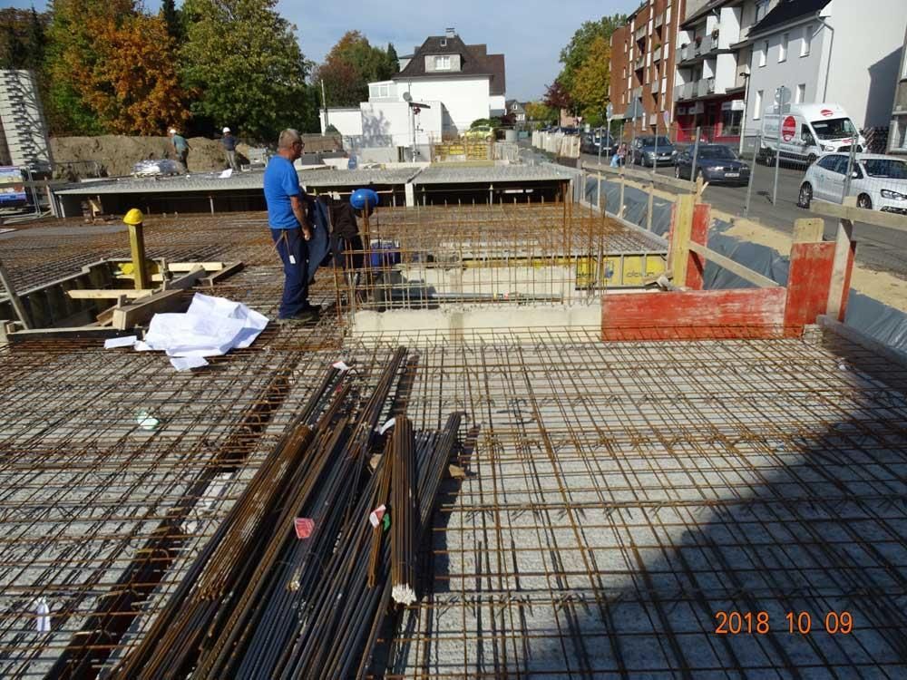 Ein Foto einer Baustelle wurde 2015 aufgenommen