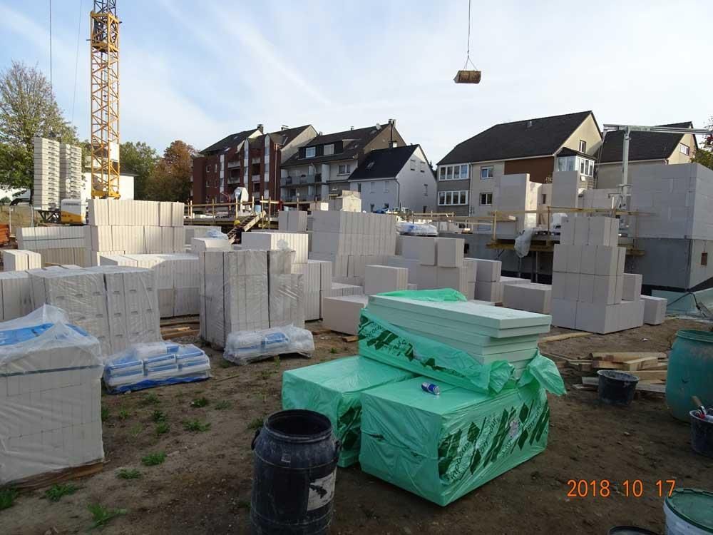 Ein Bild einer Baustelle wurde 2018 aufgenommen