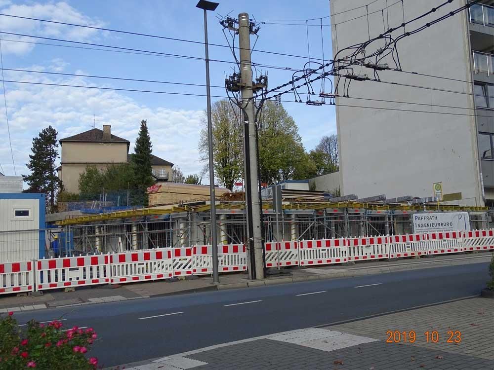 Ein Foto einer Baustelle wurde 2013 aufgenommen