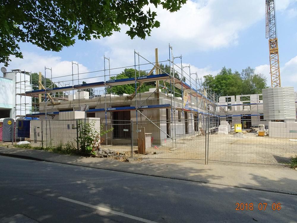 Ein Bild einer Baustelle wurde 2018 aufgenommen