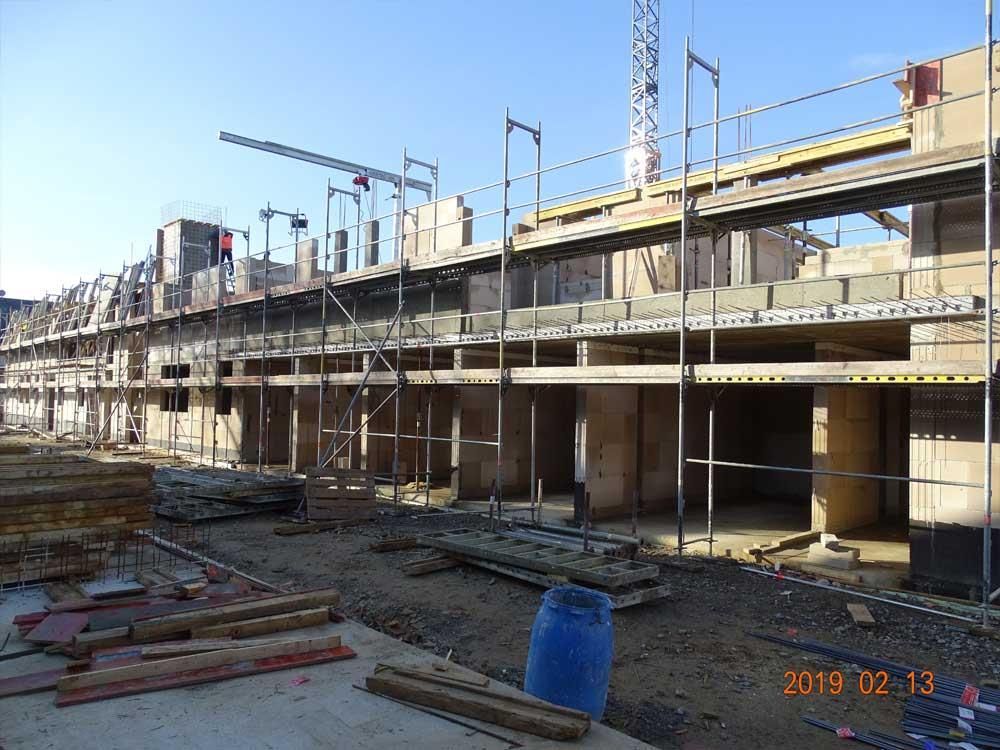 Ein Bild einer Baustelle wurde 2013 aufgenommen