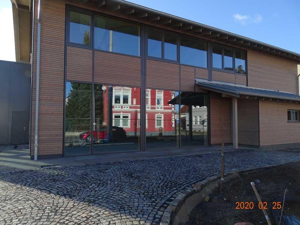 Ein Bild eines Gebäudes, aufgenommen am 25. Dezember 2020