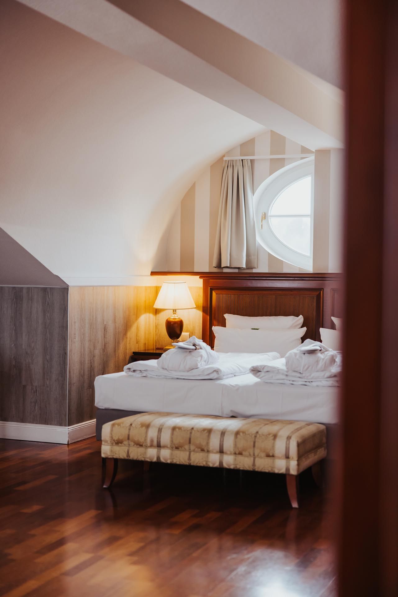 Bild von einer Dachgeschoss Suite