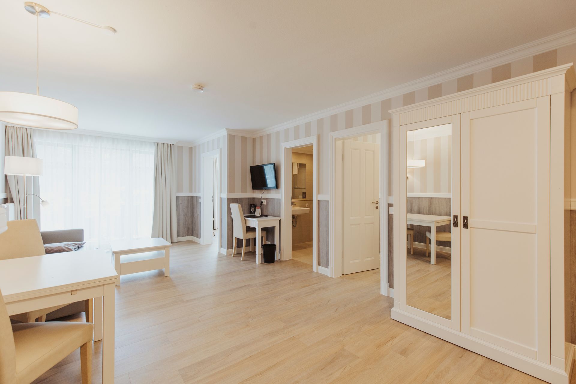 Bild von einer Dachgeschoss Suite