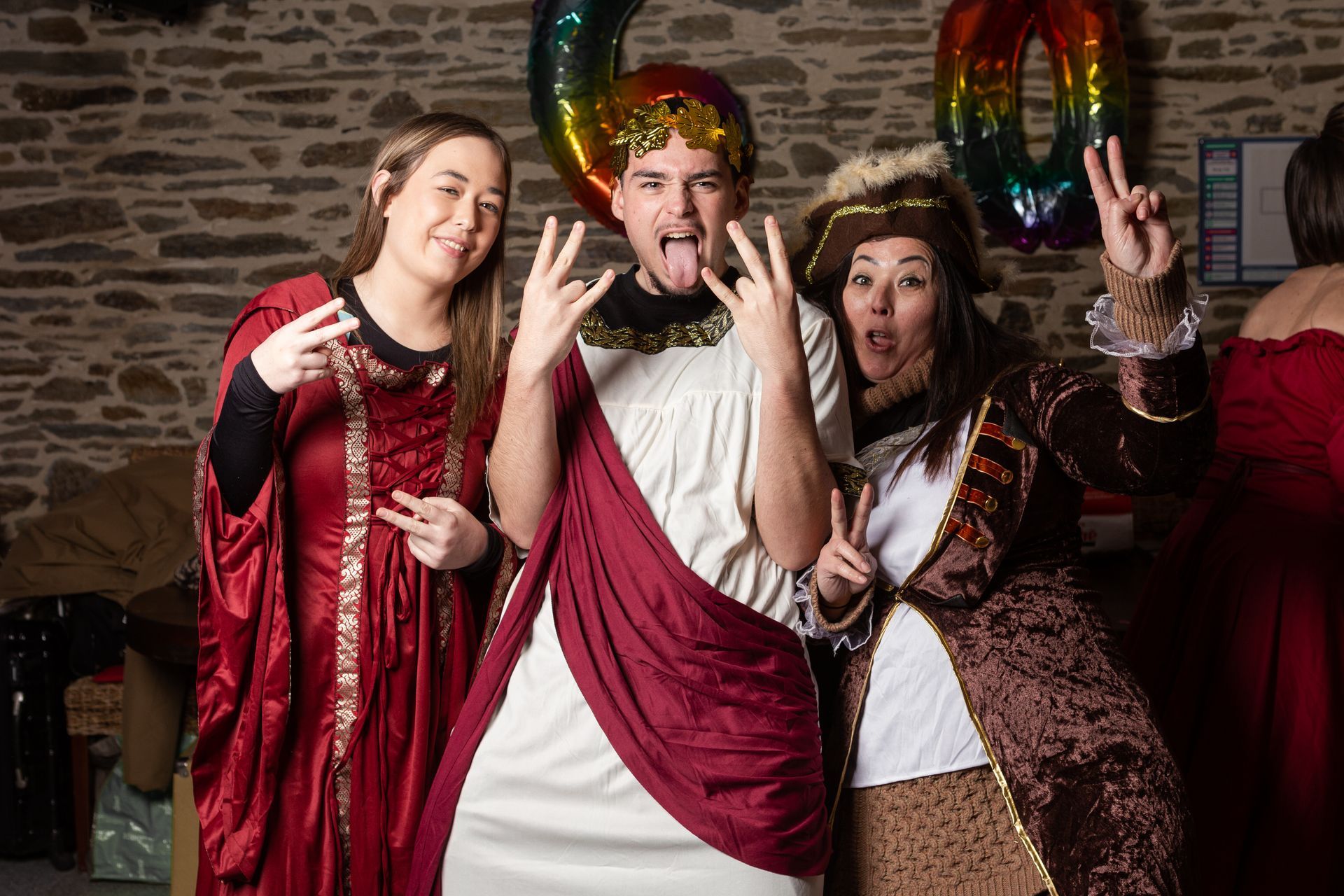 Soirée déguisée avec costumes