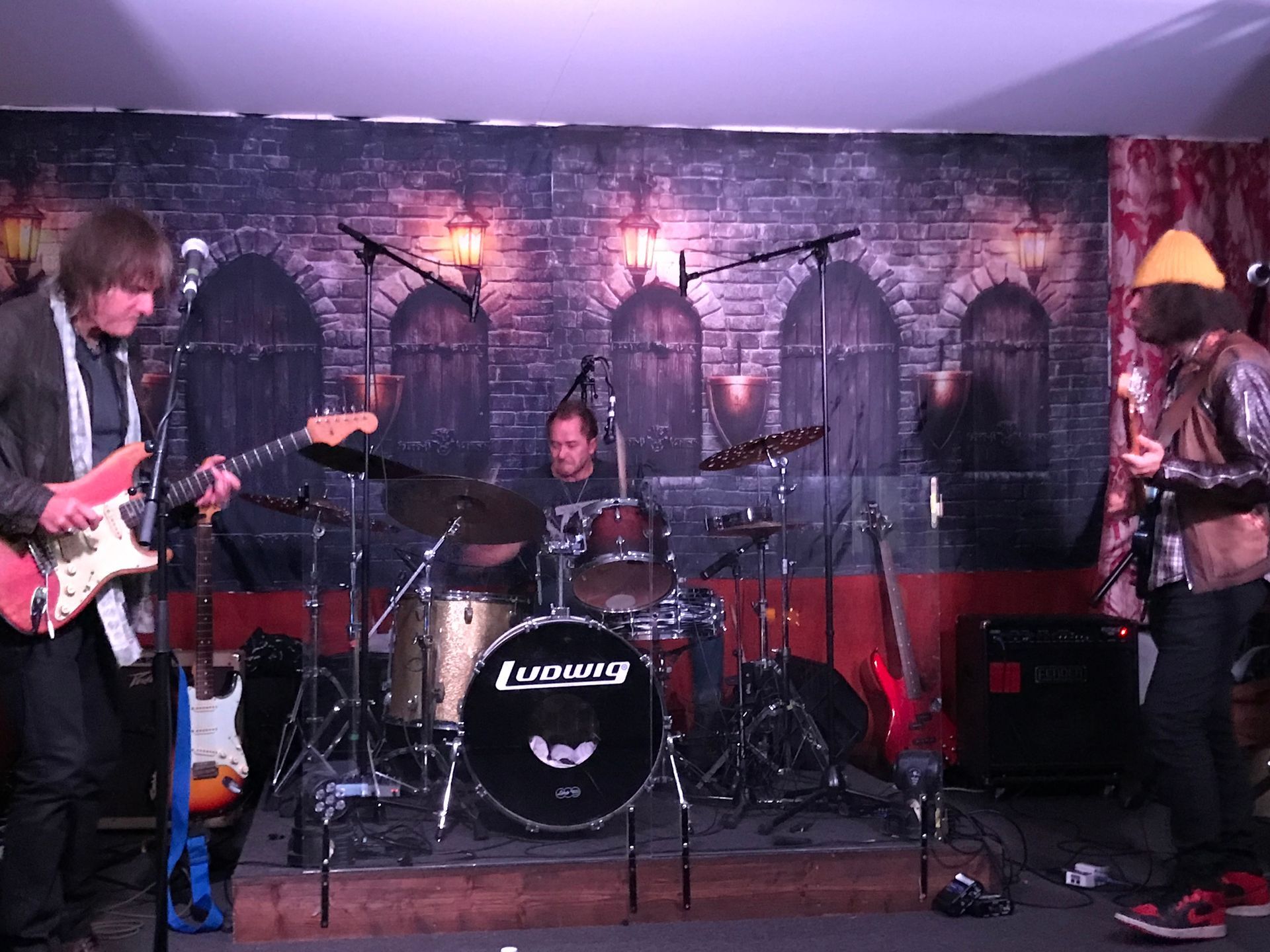 Un groupe de rock pour un événement