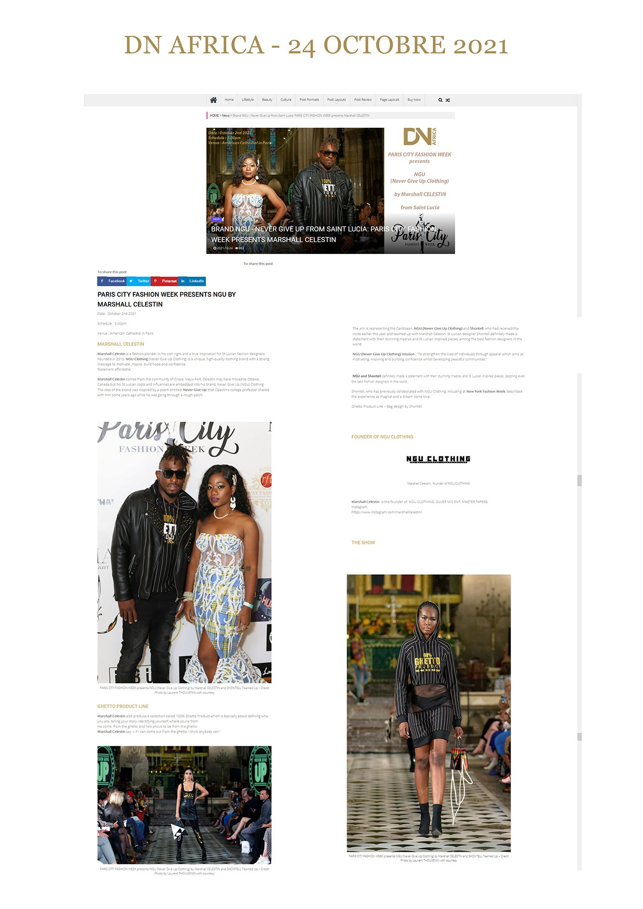 DN Africa - Octobre 2021