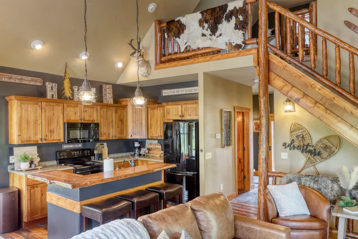 Great Escape's lavish kitchen area