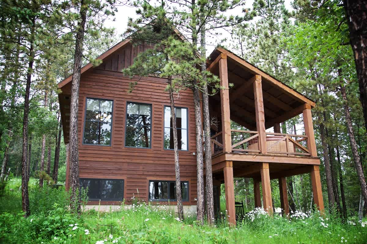 Scenic mountain views from Great Escapes vacation rental