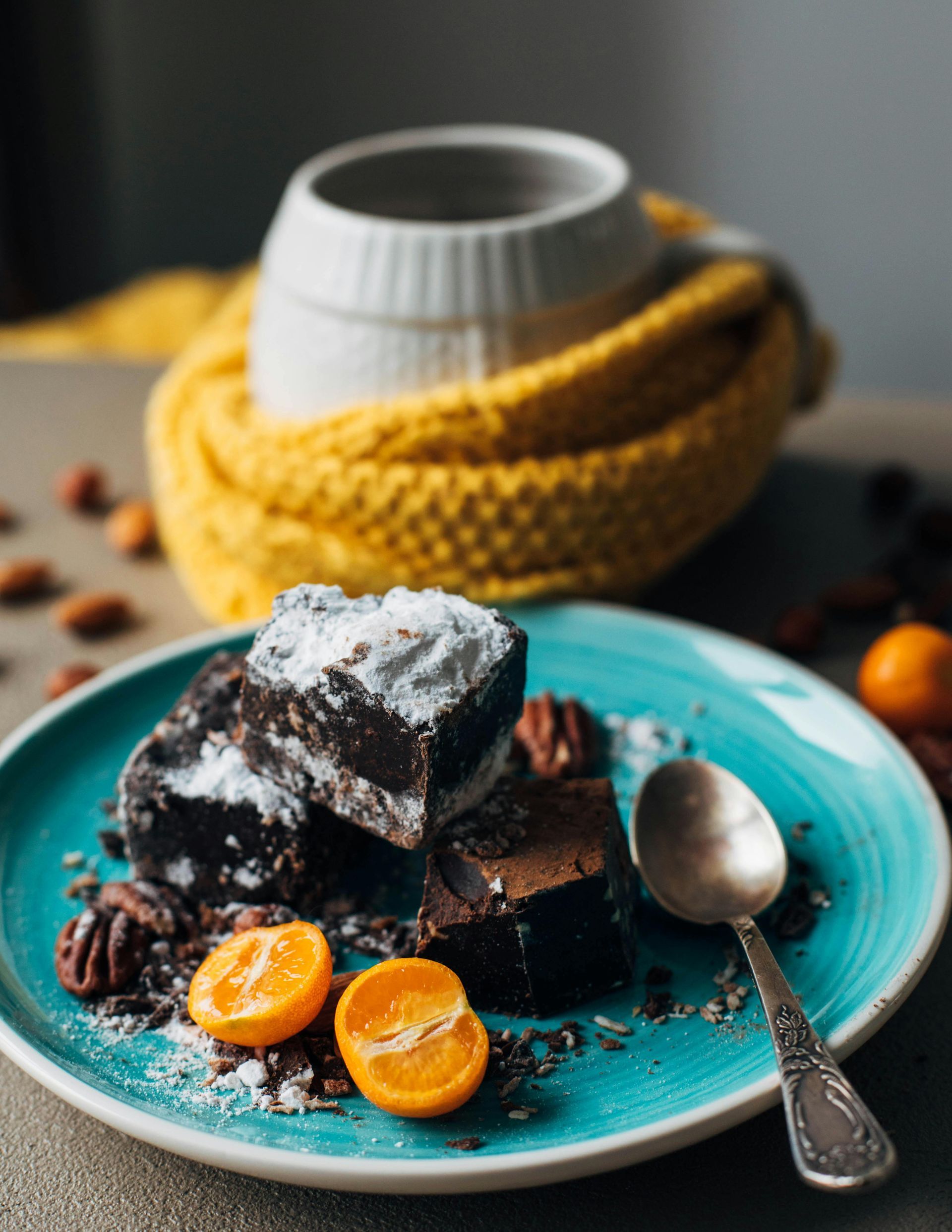 A batch of sweet chocolate treats on a plate