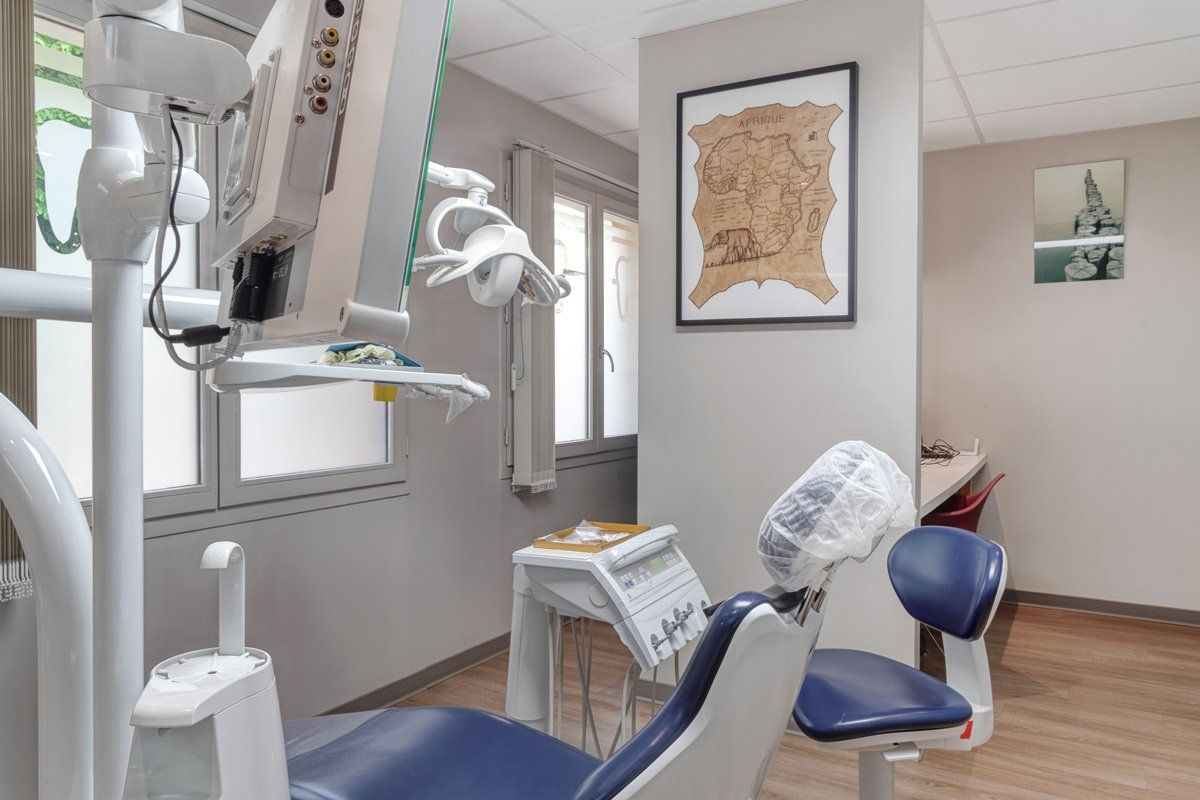 Fauteuils du patient et du dentiste