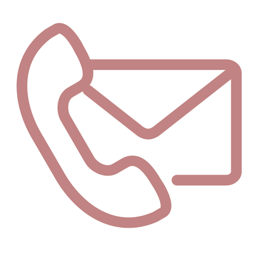 Ein Kontaktsymbol für Anrufe und E-Mails