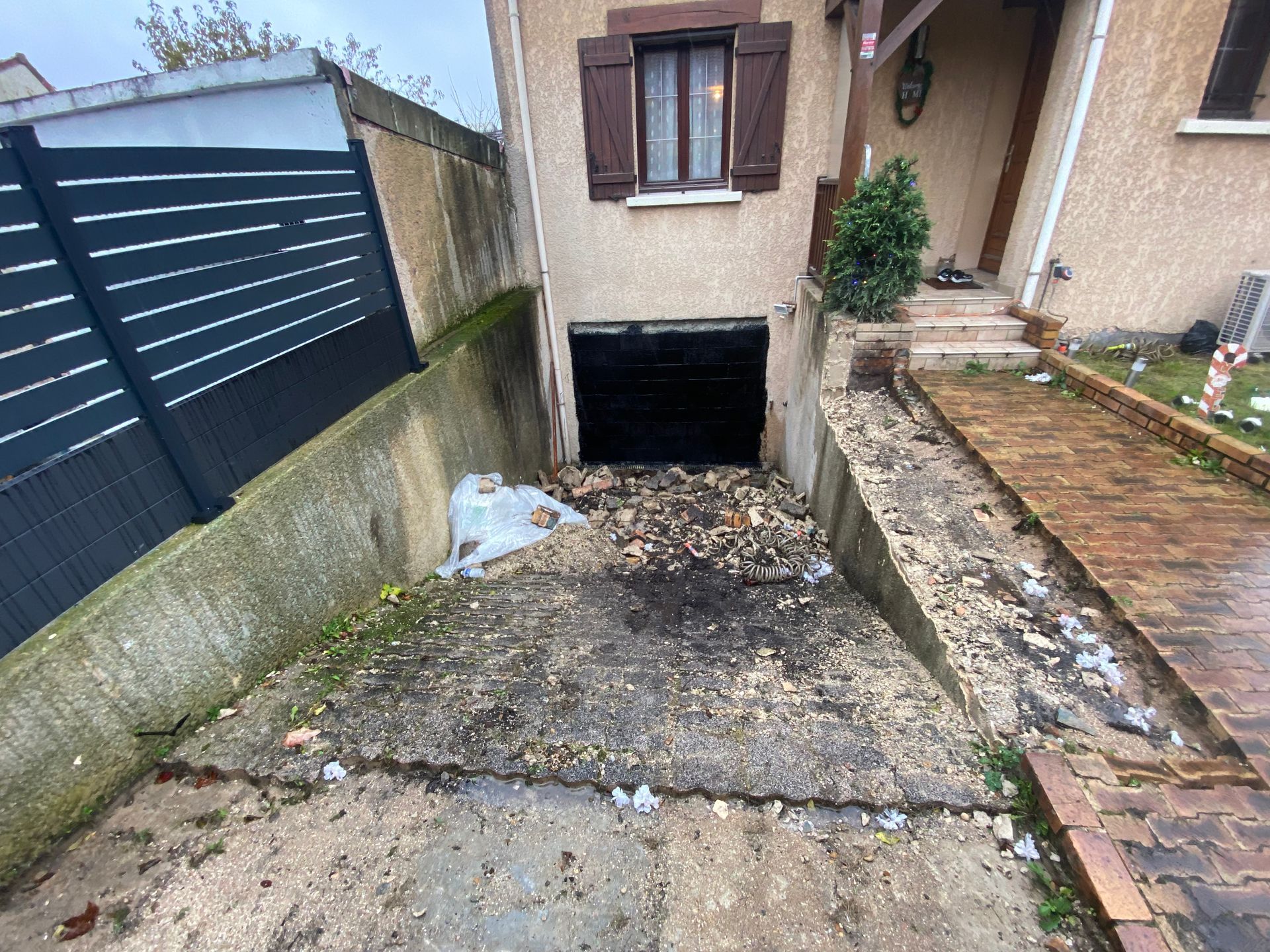 Travaux de maçonnerie extérieure