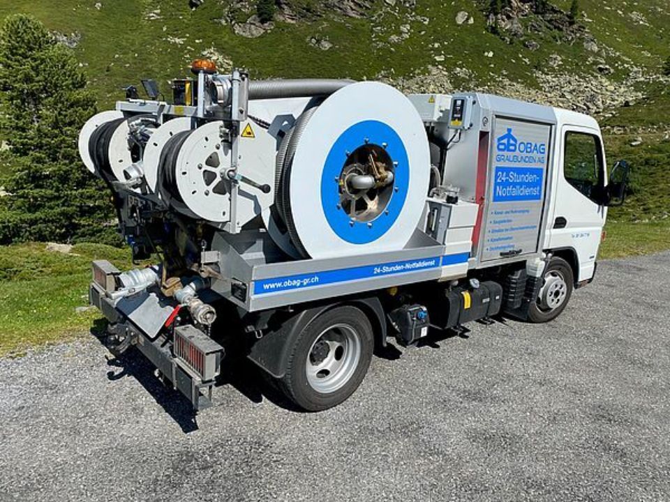 Fahrzeug der OBAG Graubünden AG