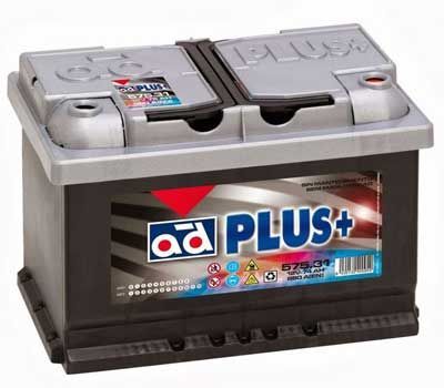 Bateria de carro com a etiqueta 