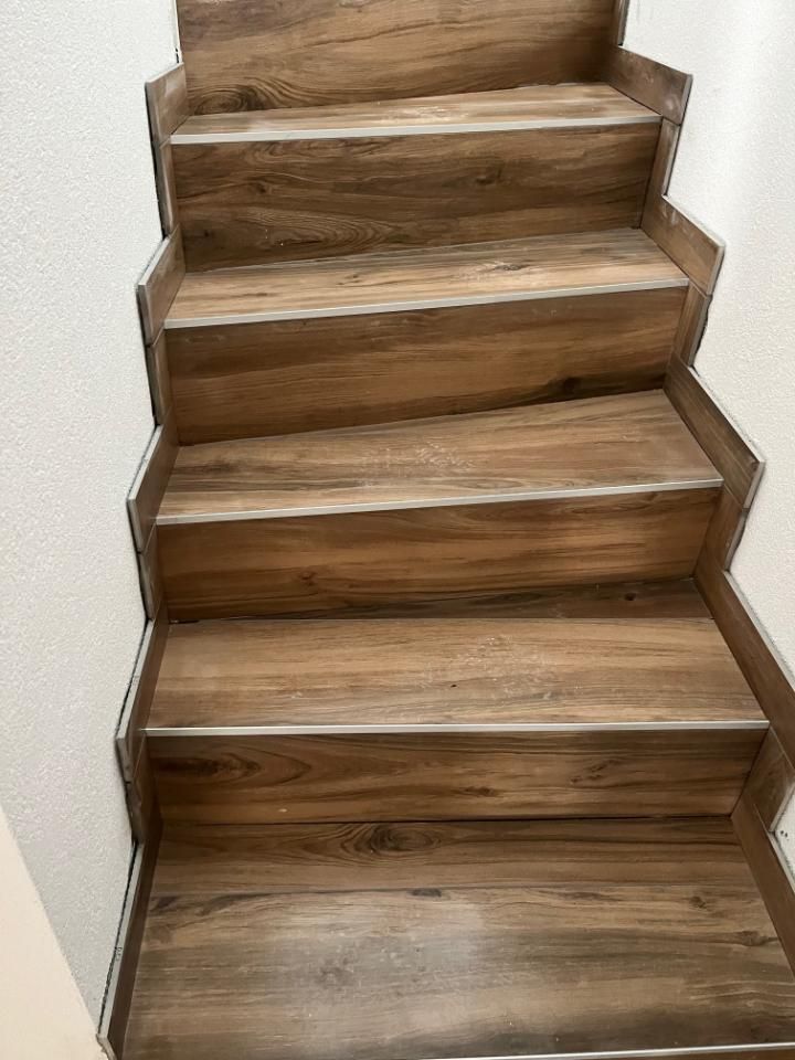 escalier en bois