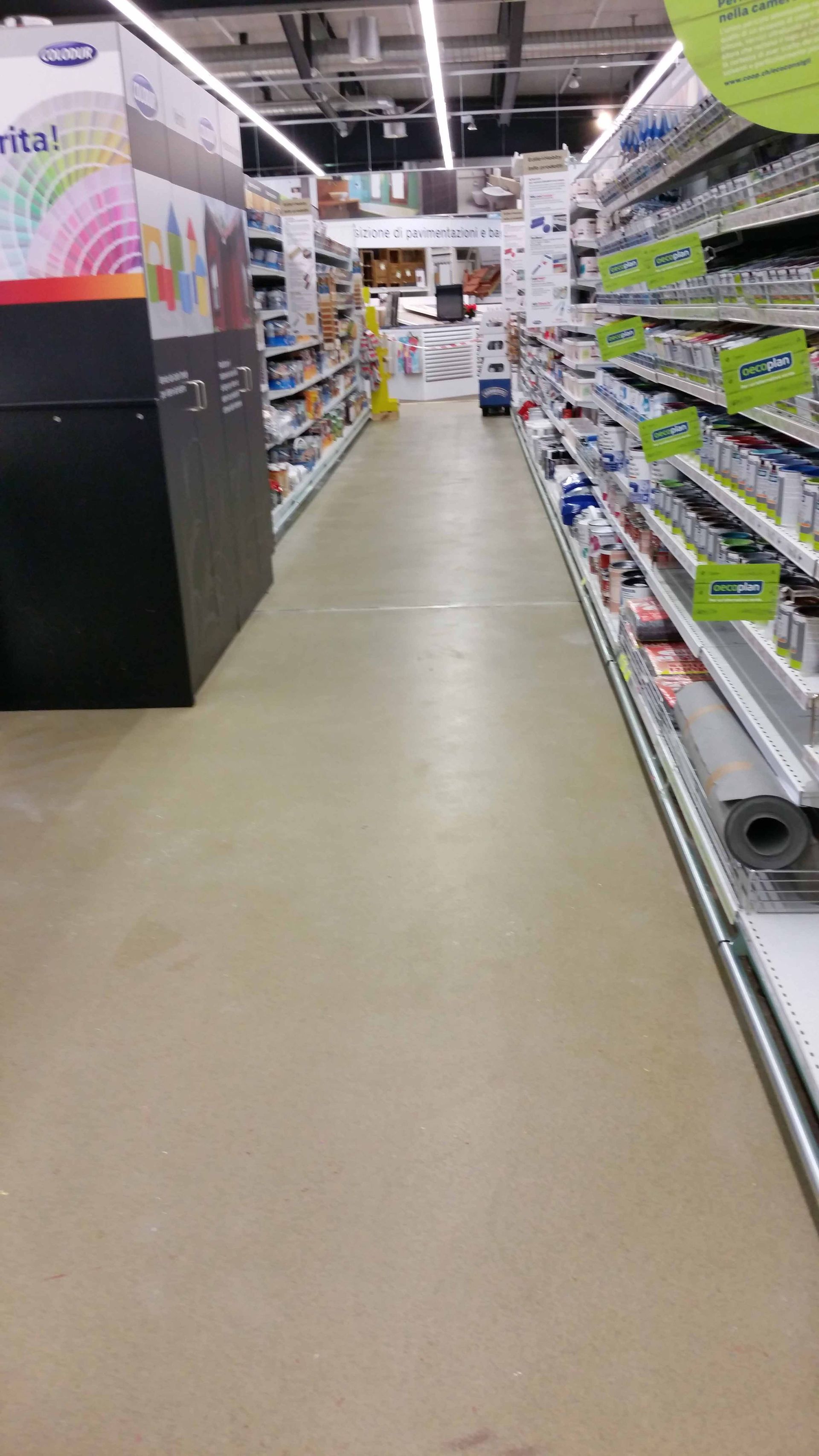 Pavimento dopo - De Stefano G.M. - Impresa di pulizia Bellinzona