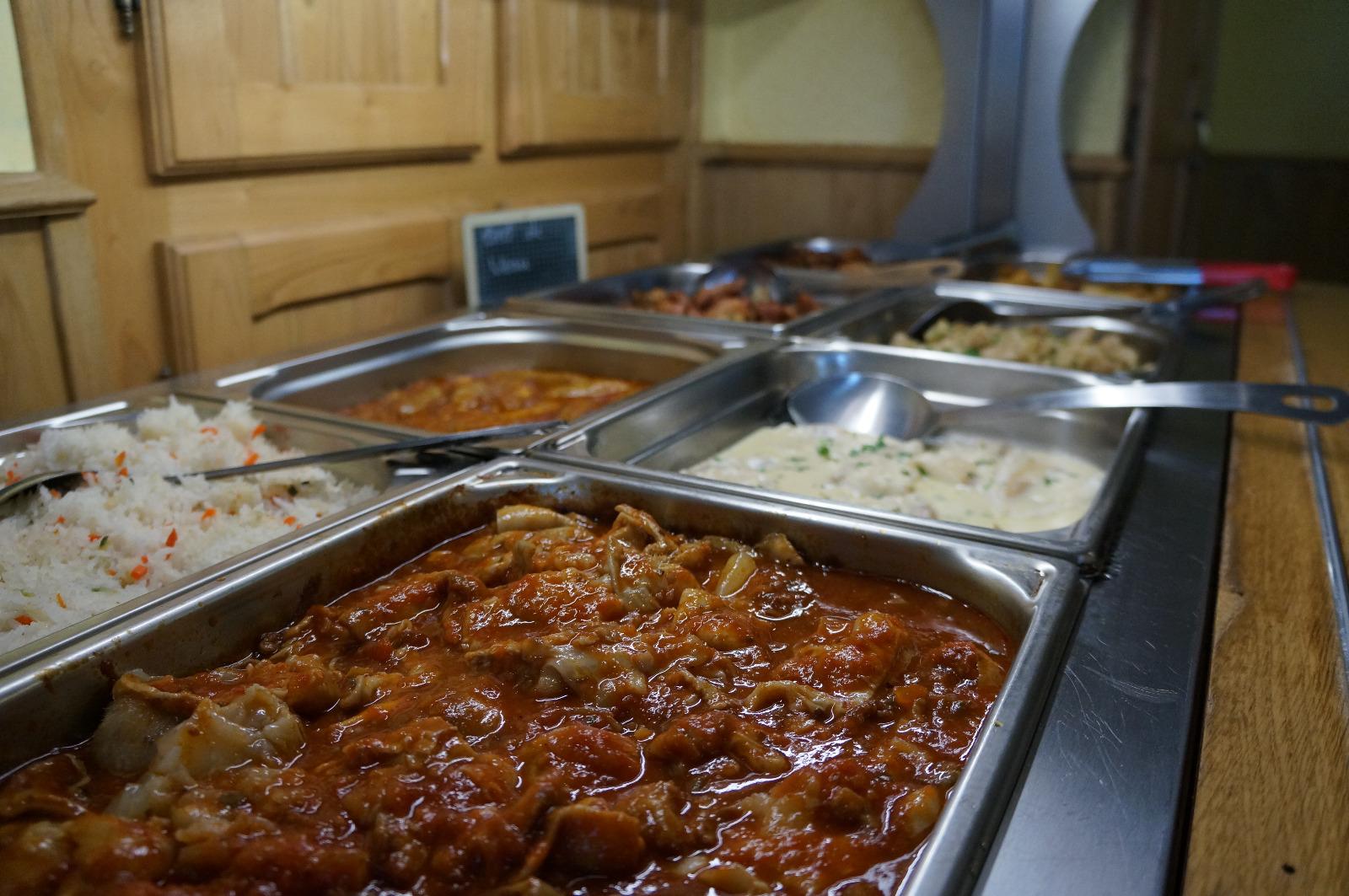 Buffet chaud