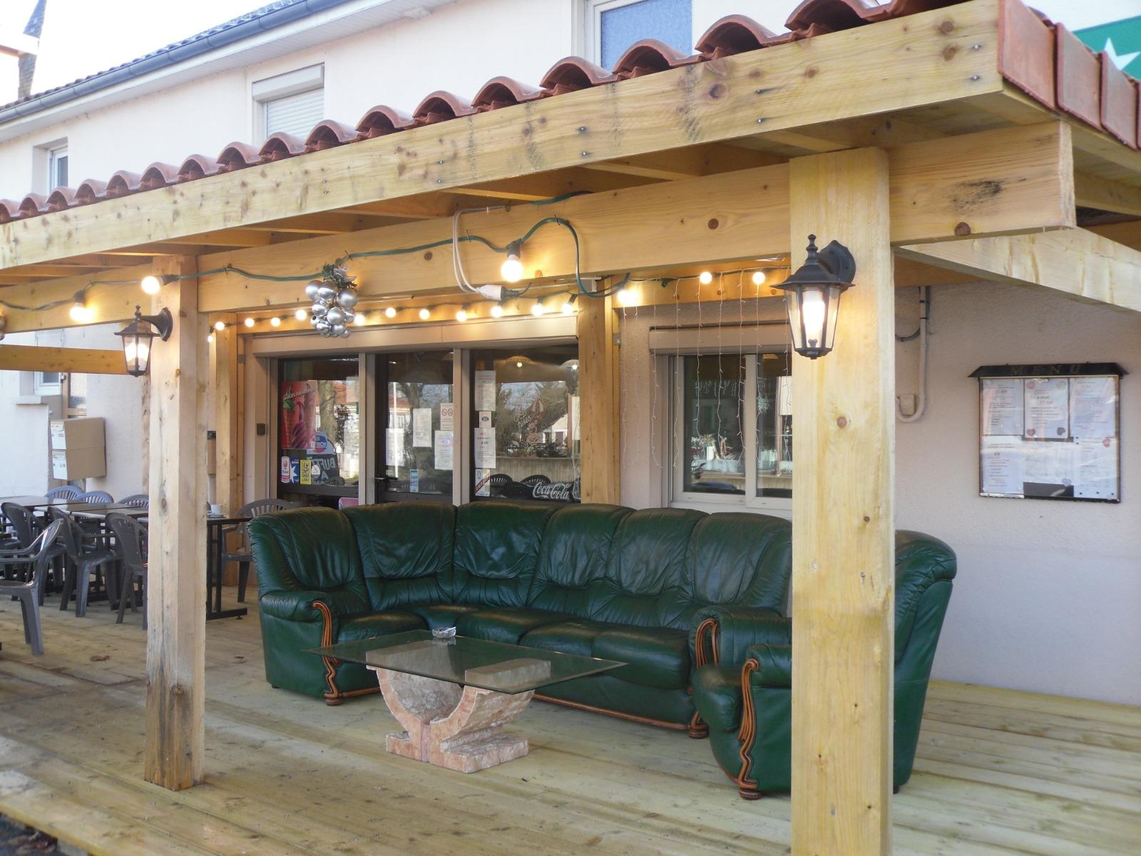 terrasse pour les gourmets