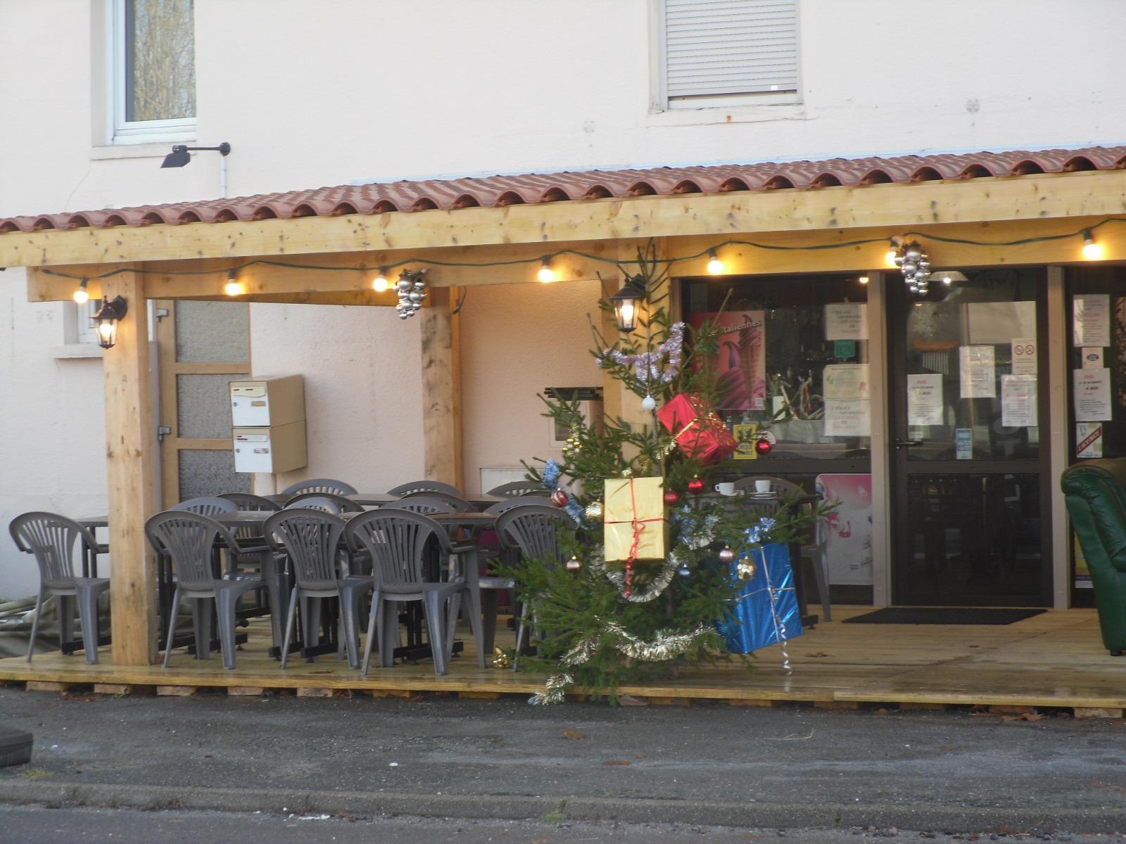 terrasse pour les gourmets