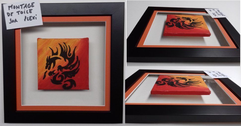 Cadre montage de toile