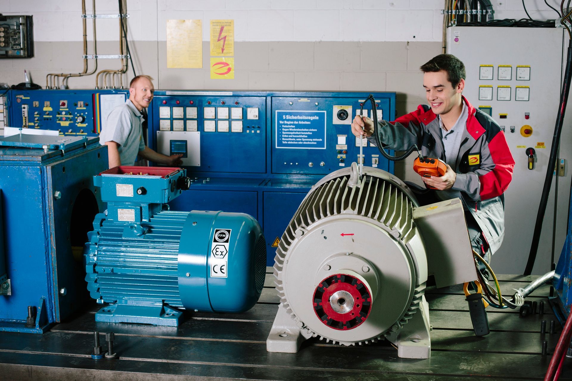 Reparaturen an Elektromaschinen