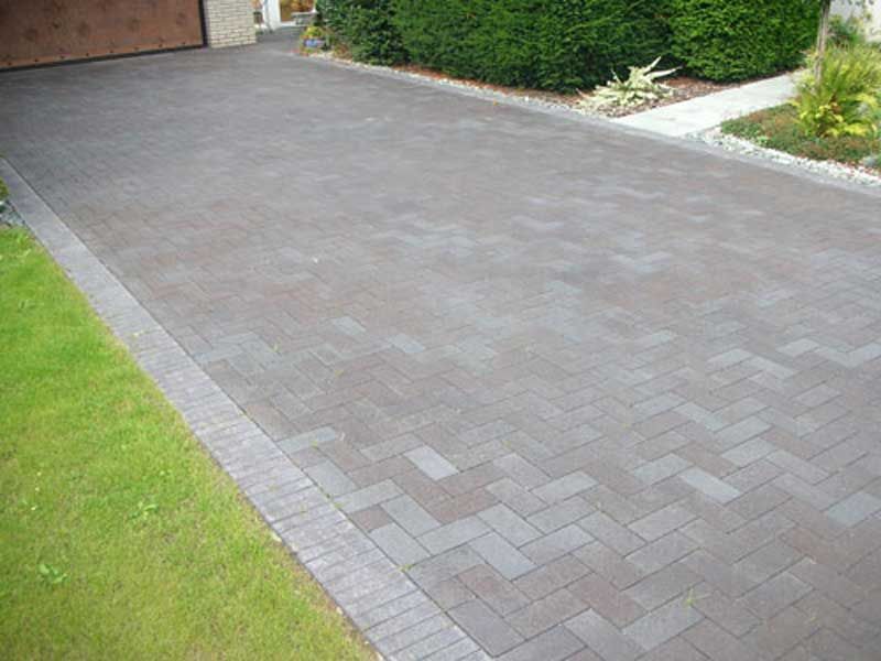 Gepflasterter Weg in Bad Oeynhausen