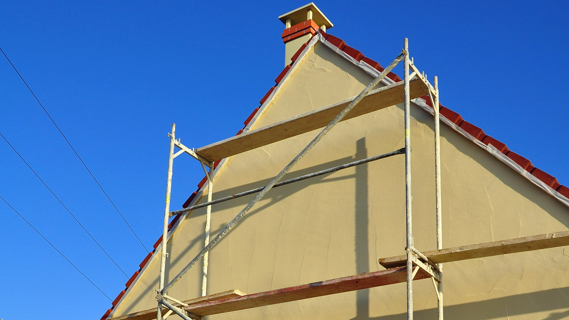 Echaffaudage pour ravalement de façade