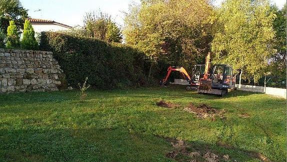 Engins de chantier pour un chantier de terrassement