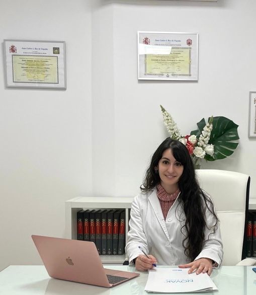 Celia Almagro en su despacho